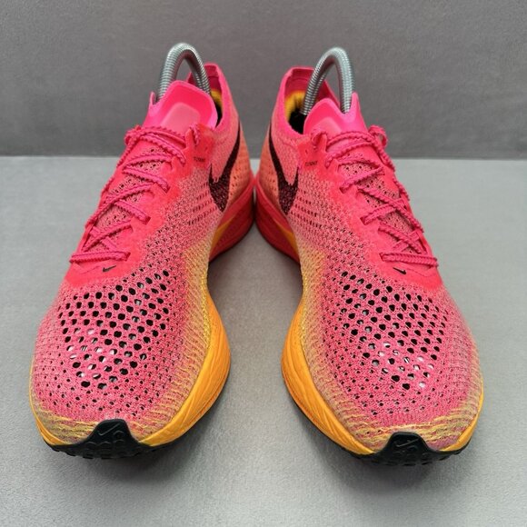 Womens Size 8.5 Nike ZoomX Vaporfly 3 Shoes Hyper Pink Laser Orange Running - Picture 2 of 8